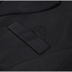 Abito corto lisca di pesce scollo profondo donna sexy moda chic - StepByStepNow