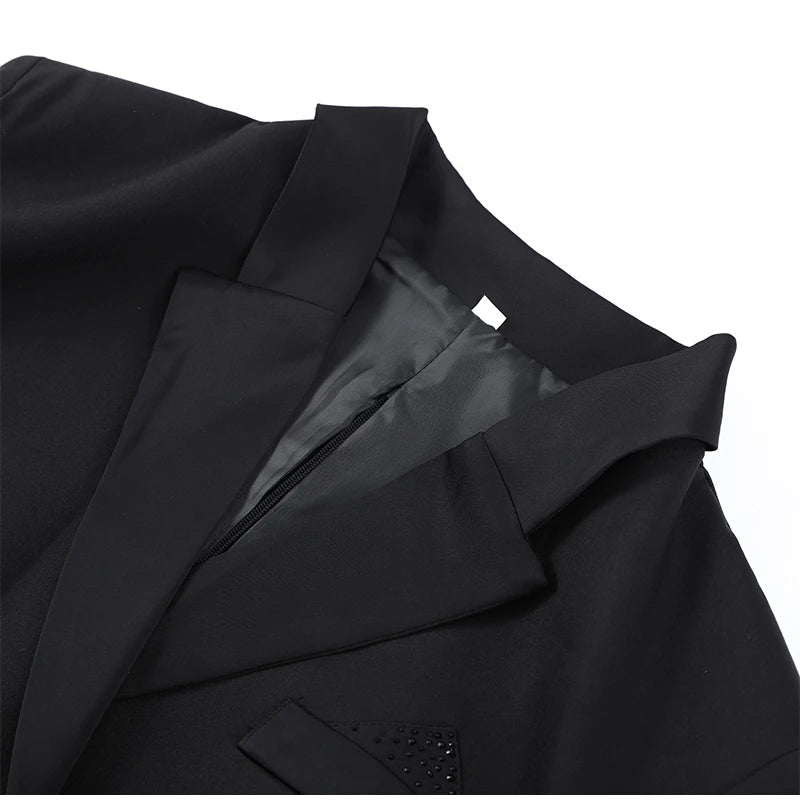 Abito corto lisca di pesce scollo profondo donna sexy moda chic - StepByStepNow