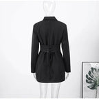 Abito corto lisca di pesce scollo profondo donna sexy moda chic - StepByStepNow