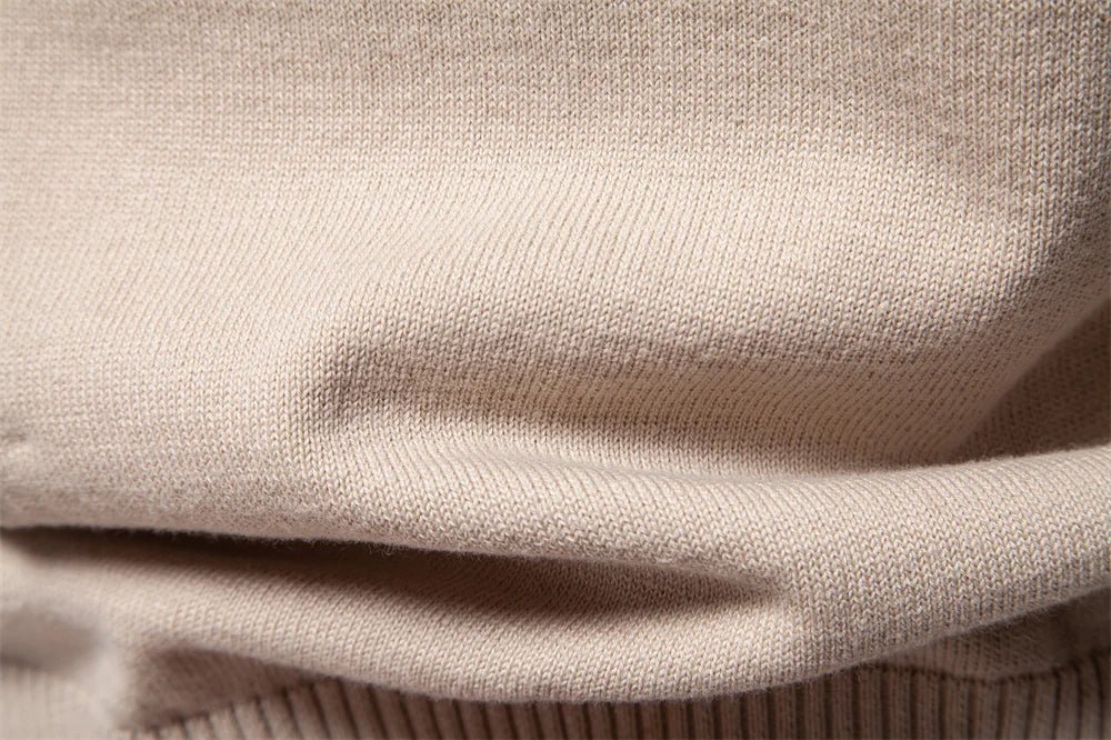 AIOPESON Maglione pullover girocollo da uomo lavorato a maglia in cotone spogliato di qualità autunno inverno maglioni caldi da uomo - StepByStepNow