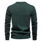 AIOPESON Maglione pullover girocollo da uomo lavorato a maglia in cotone spogliato di qualità autunno inverno maglioni caldi da uomo - StepByStepNow