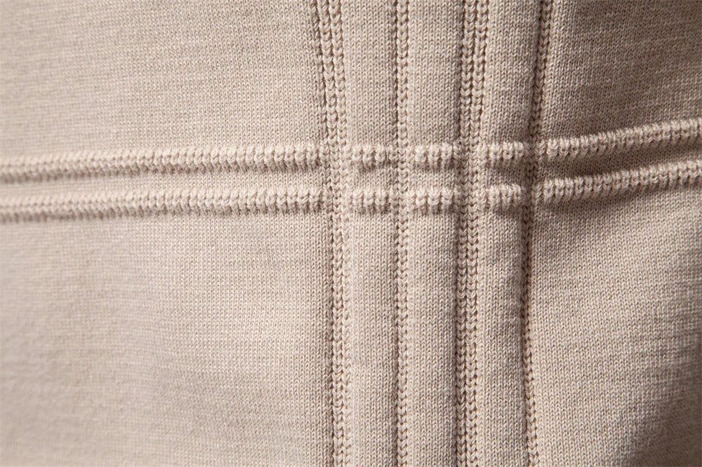 AIOPESON Maglione pullover girocollo da uomo lavorato a maglia in cotone spogliato di qualità autunno inverno maglioni caldi da uomo - StepByStepNow
