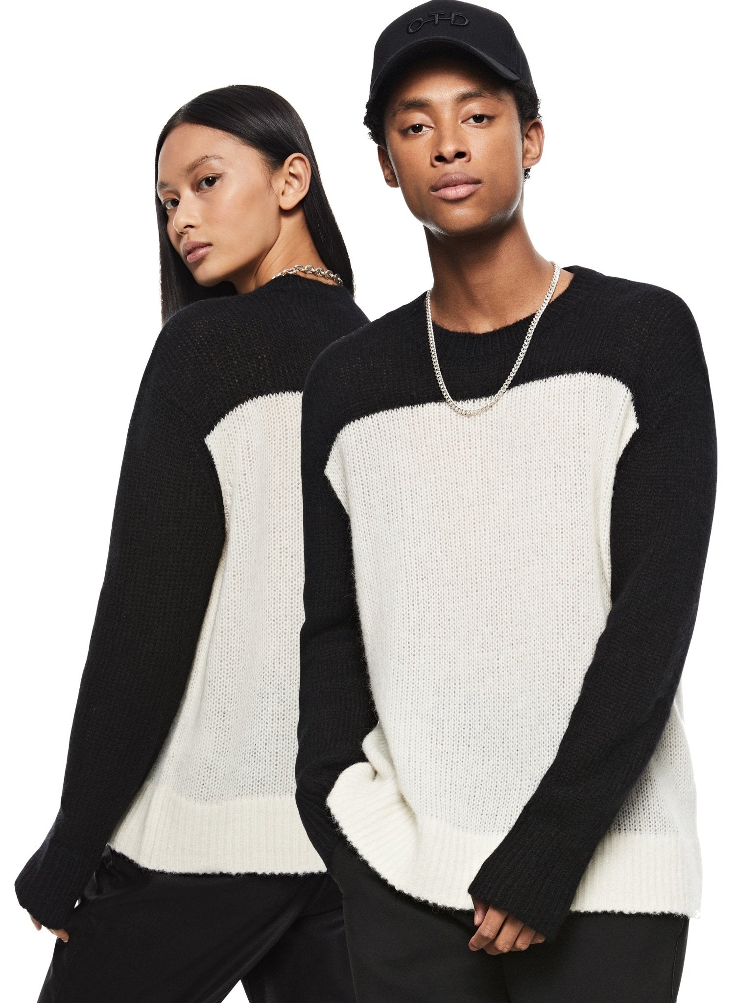 Alpaca Blend Colorblocked Sweater - StepByStep