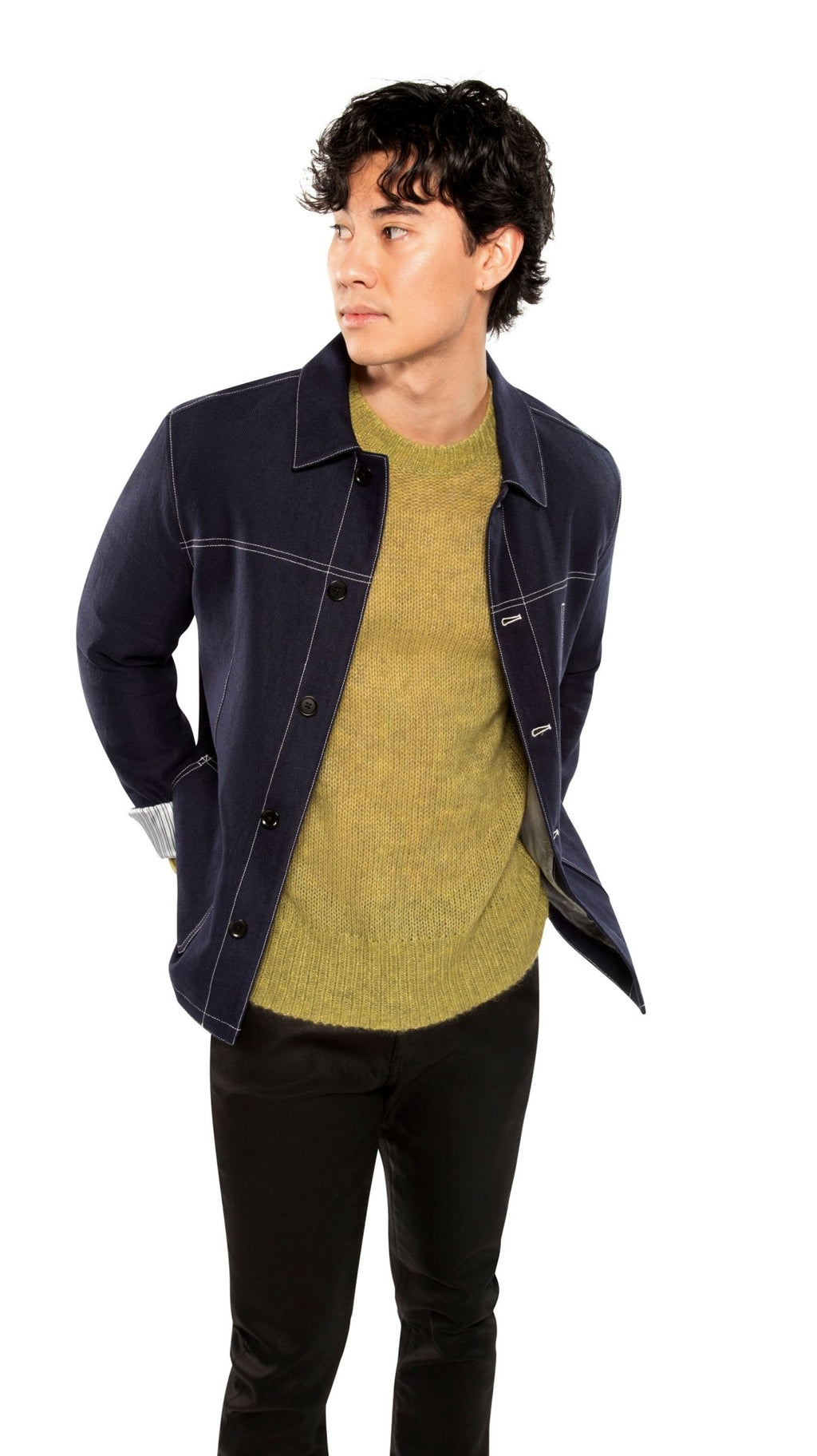 Alpaca Blend Sweater (Green Envy) - StepByStep