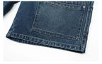 American Street "Rivet" Denim Shorts – Loose Hip - Hop Five - Quarter Pants - StepByStepNow
