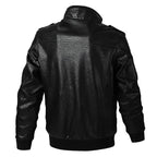 American workwear jacket, pilot tactical leather jacket, men's spring and autumn motorcycle suit, men's leather jacket M - 6XL - StepByStep