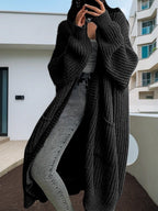 Autumn And Winter Long Sweater Women's Loose All - matching Base Long - sleeved Knitted Cardigan - StepByStepNow