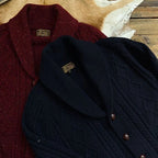 Autunno Inverno Nuovi maglioni alla moda Classico pullover retrò Maillard Cardigan versatile con colletto alla frutta verde ispessito pesante - StepByStepNow