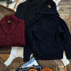 Autunno Inverno Nuovi maglioni alla moda Classico pullover retrò Maillard Cardigan versatile con colletto alla frutta verde ispessito pesante - StepByStepNow