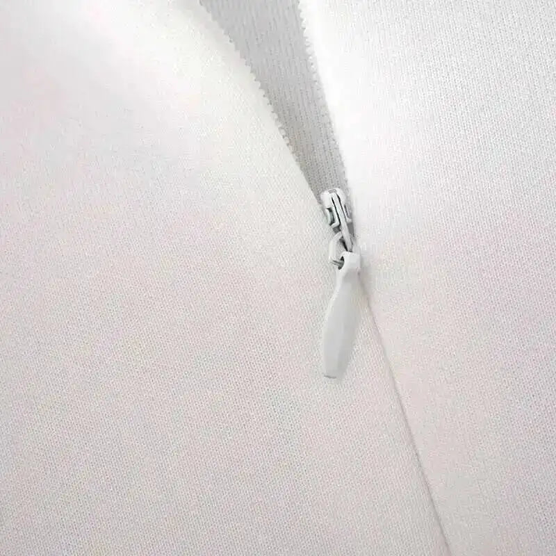 Abito sexy da club con scollo button e manica lunga, autunnale - StepByStepNow