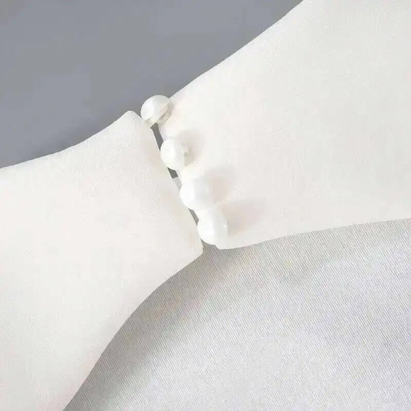 Abito sexy da club con scollo button e manica lunga, autunnale - StepByStepNow