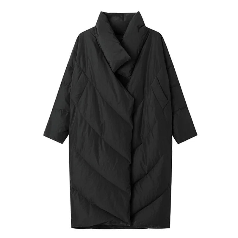 Black Down Coat For Women, SoHo, BYMANYC New York. - StepByStep