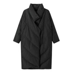 Black Down Coat For Women, SoHo, BYMANYC New York. - StepByStep
