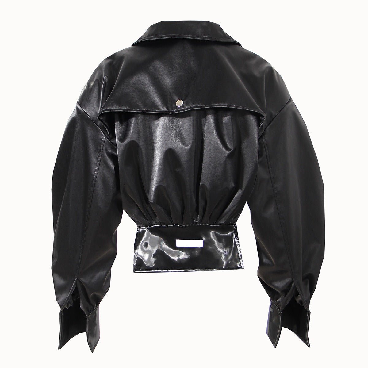 Black Motorcycle Style Jacket For Women, East Village, BYMANYC New York. - StepByStep