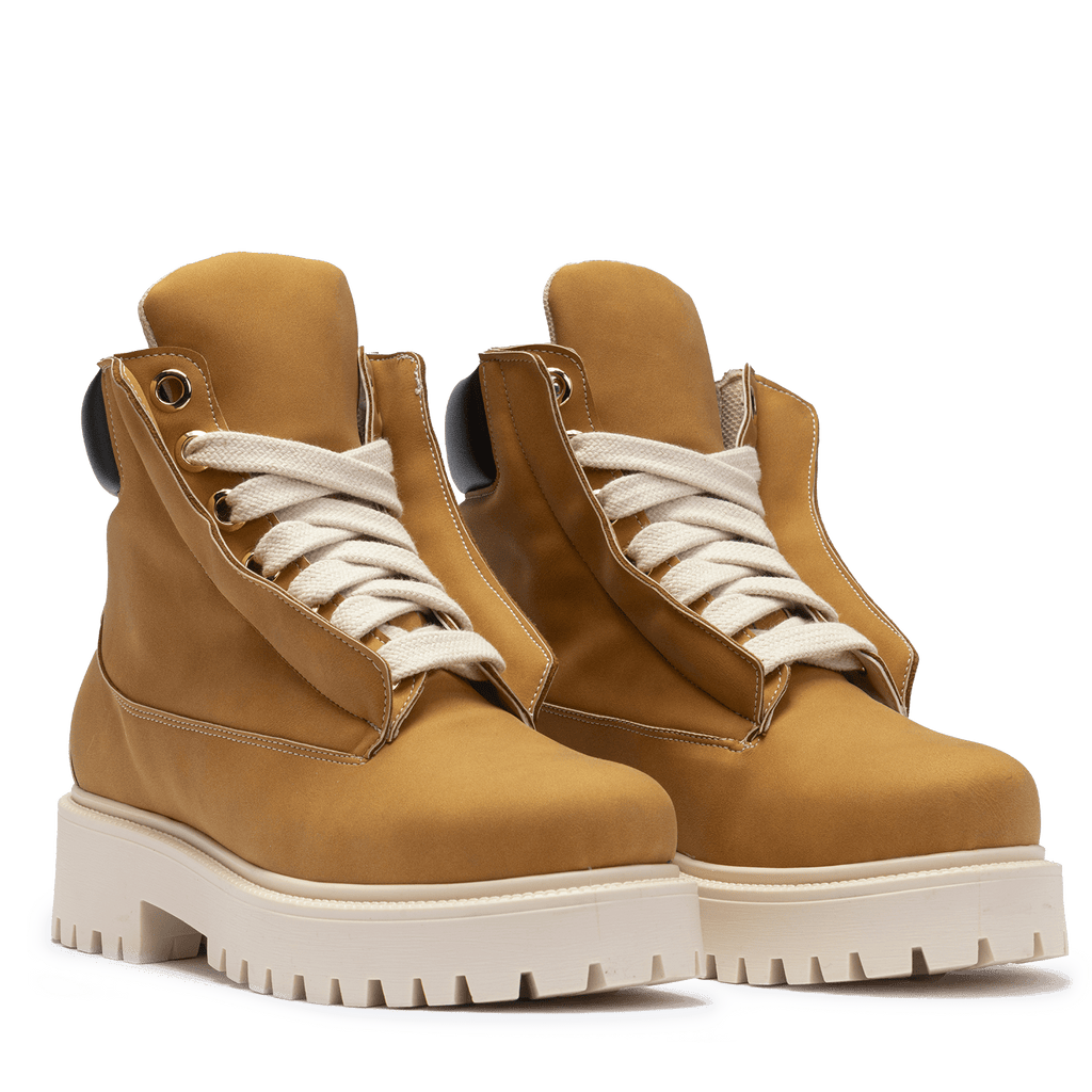 Boot Leather Beige - StepByStepNow