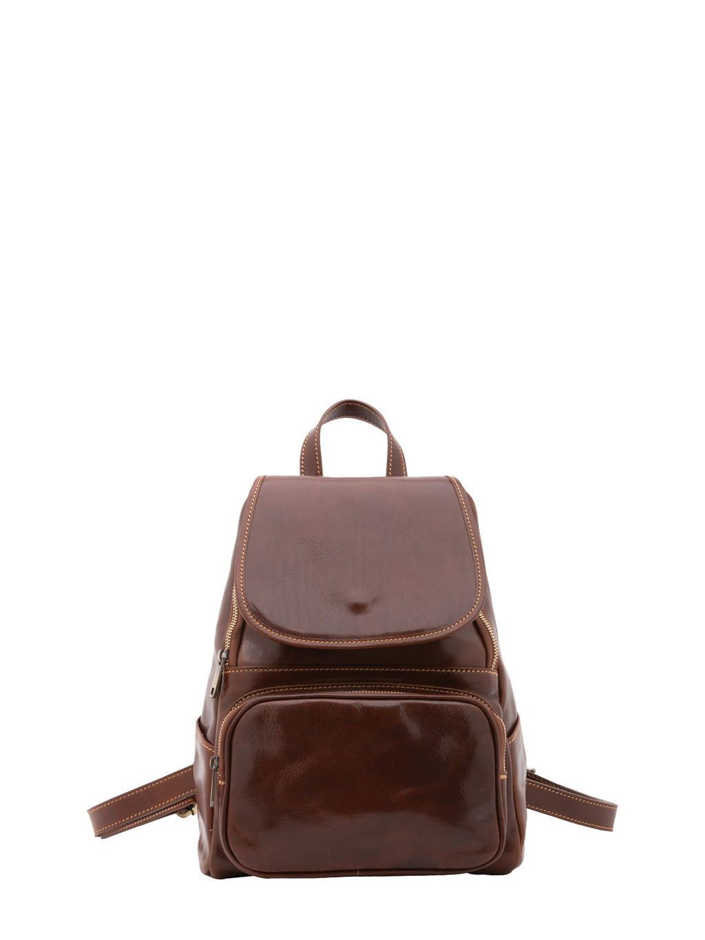 Borsa a spalla da donna In Vera pelle Made in Italy 34x26x16 cm - StepByStep