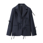 Bow - Detail Versatile Blazer, Soho | BYMANYC ® New York - StepByStep