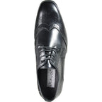 BRAVO Men Dress Shoe KING - 2 Wingtip Oxford Shoe - StepByStep