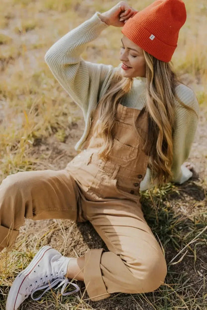 Buckle Strap Cargo Denim Overalls - StepByStep