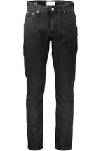 CALVIN KLEIN MEN'S BLACK DENIM JEANS - StepByStep