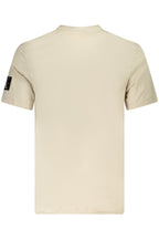 CALVIN KLEIN SHORT SLEEVE T - SHIRT MEN BEIGE - StepByStep