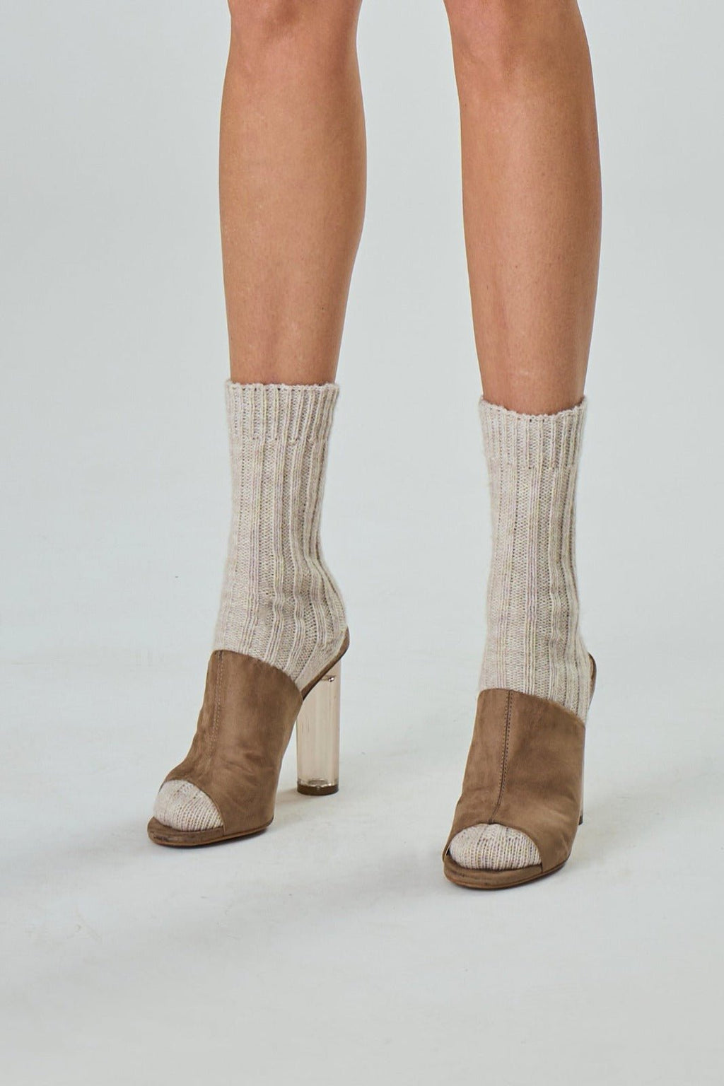 Calzini a coste in misto lana merino - Sveva - StepByStep