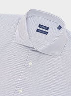 Camicia a righe collo francese in puro cotone - StepByStep