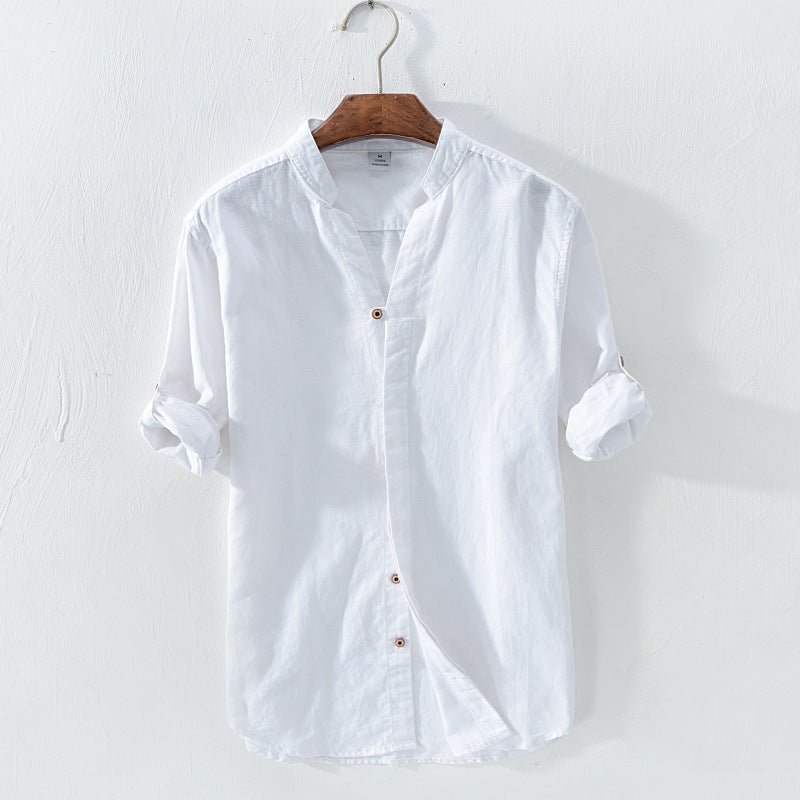 Camicia Coreana in Lino - StepByStepNow