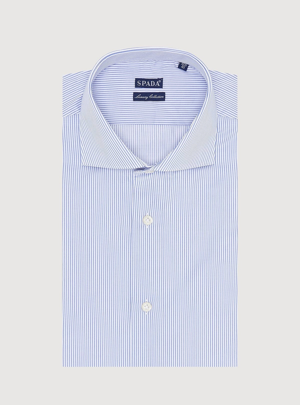 Camicia in cotone a riga stretta - StepByStep