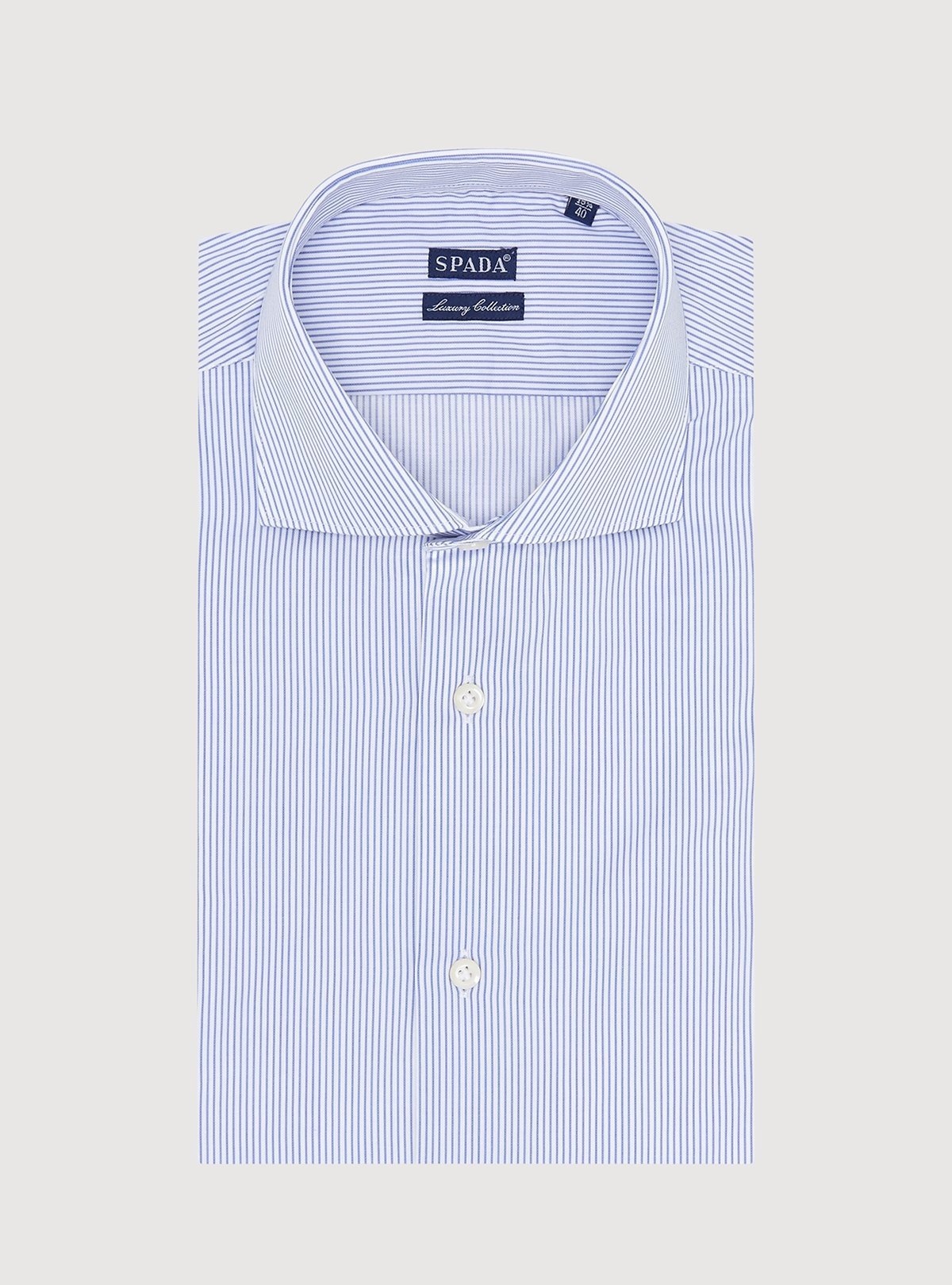 Camicia in cotone a riga stretta - StepByStep