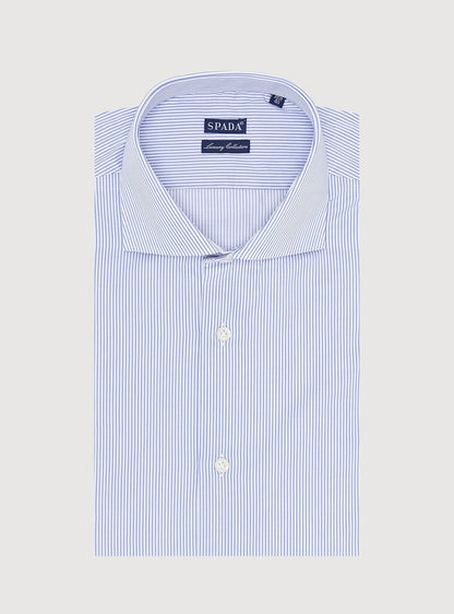 Camicia in cotone a riga stretta - StepByStep