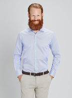 Camicia in cotone a riga stretta - StepByStep