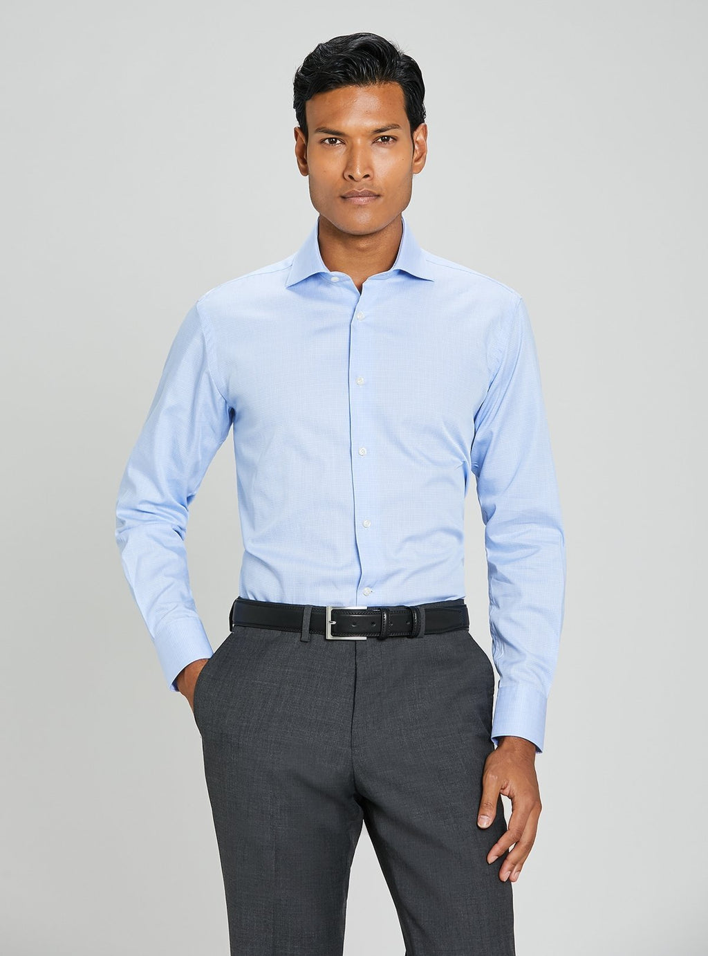 Camicia in cotone Principe di Galles - StepByStep