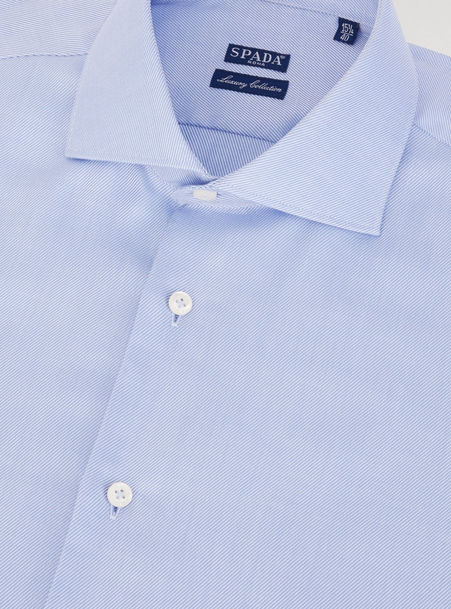 Camicia in cotone trama diagonale - StepByStep