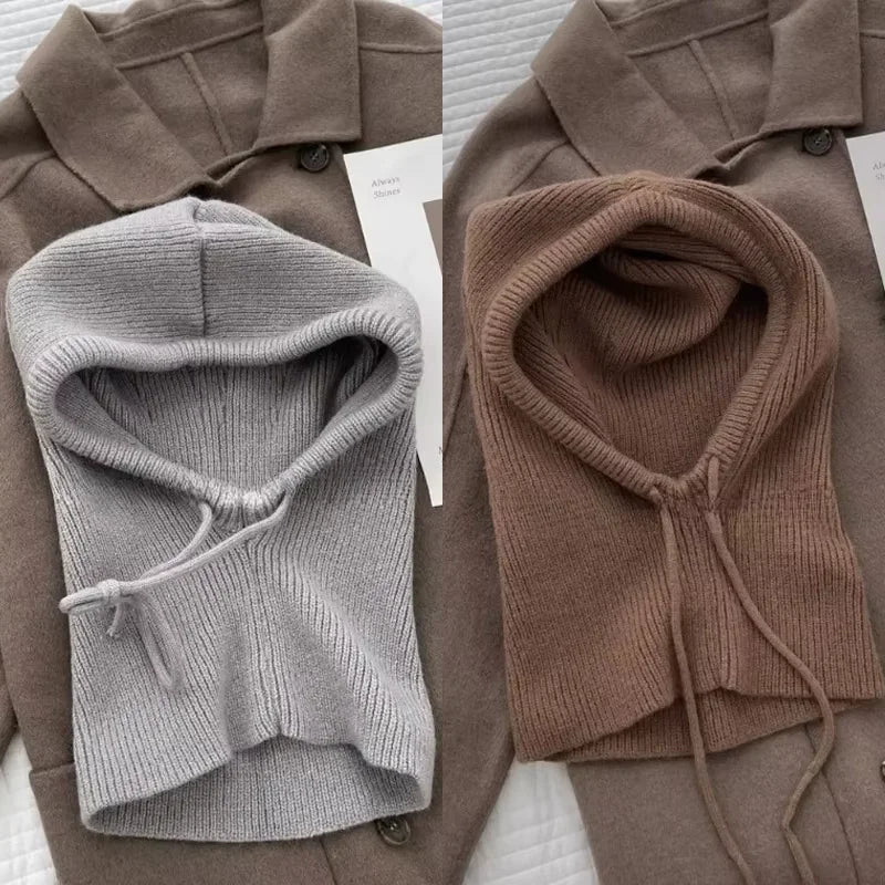 Cappello passamontagna lavorato a maglia stile coreano invernale - StepByStepNow