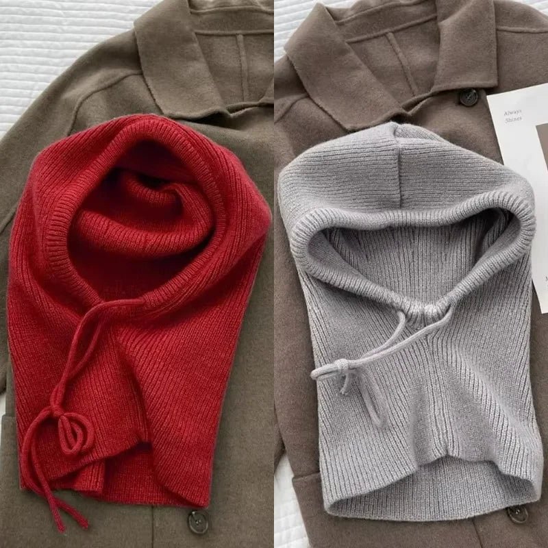 Cappello passamontagna lavorato a maglia stile coreano invernale - StepByStepNow