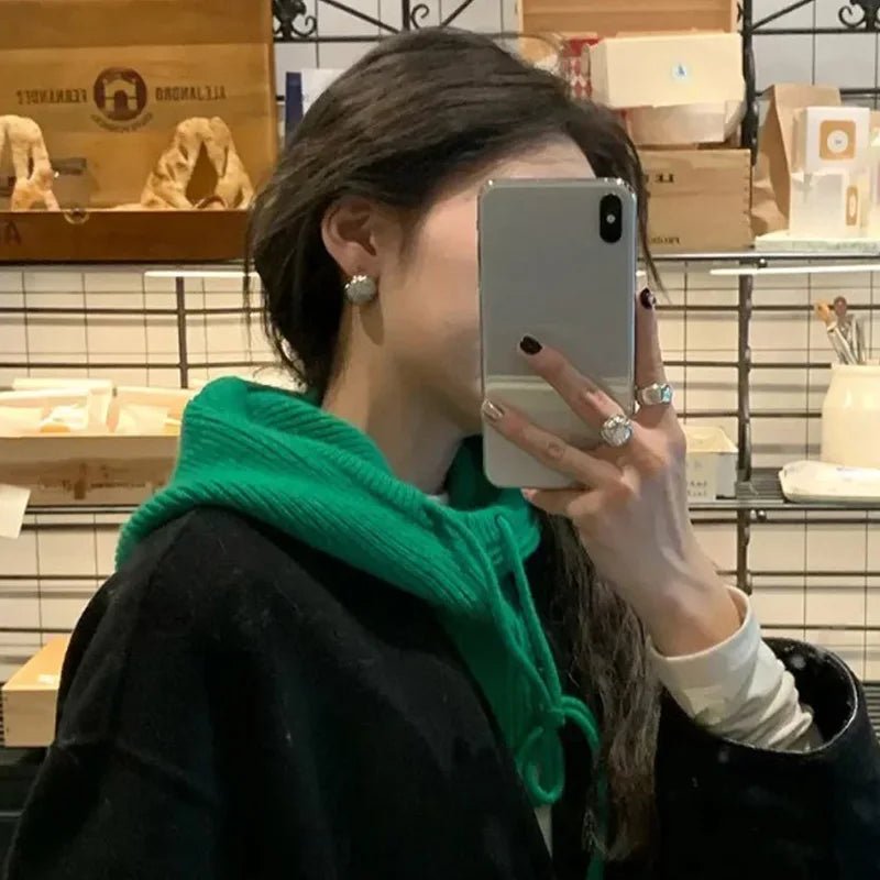 Cappello passamontagna lavorato a maglia stile coreano invernale - StepByStepNow