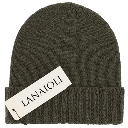 Cappello Uomo Bordo a Coste Cashmere Rigenerato - StepByStep