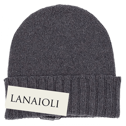 Cappello Uomo Bordo a Coste Cashmere Rigenerato - StepByStep