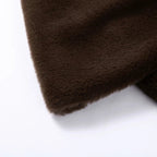 Cappotto da donna in pelliccia sintetica con cappuccio - StepByStepNow