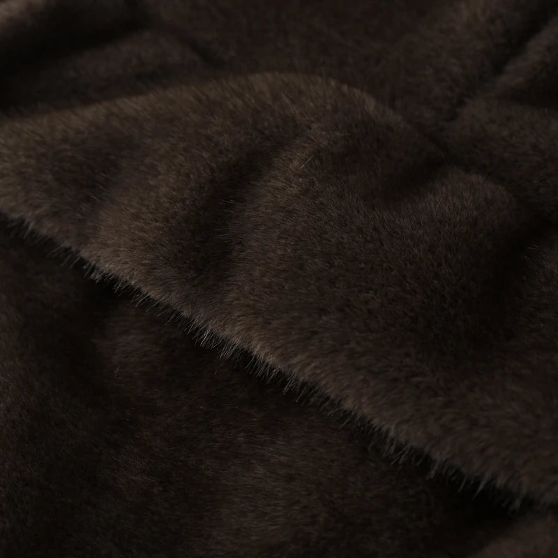 Cappotto da donna in pelliccia sintetica con cappuccio - StepByStepNow