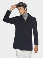 Cappotto doppiopetto tinta unita - StepByStep