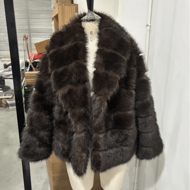 Cappotto Ecologico da Donna in Finta Pelliccia Trendy - StepByStepNow