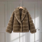 Cappotto Ecologico da Donna in Finta Pelliccia Trendy - StepByStepNow