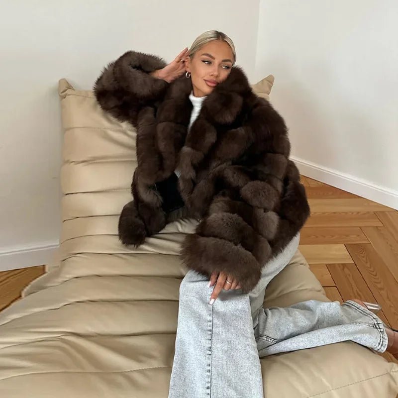 Cappotto Ecologico da Donna in Finta Pelliccia Trendy - StepByStepNow