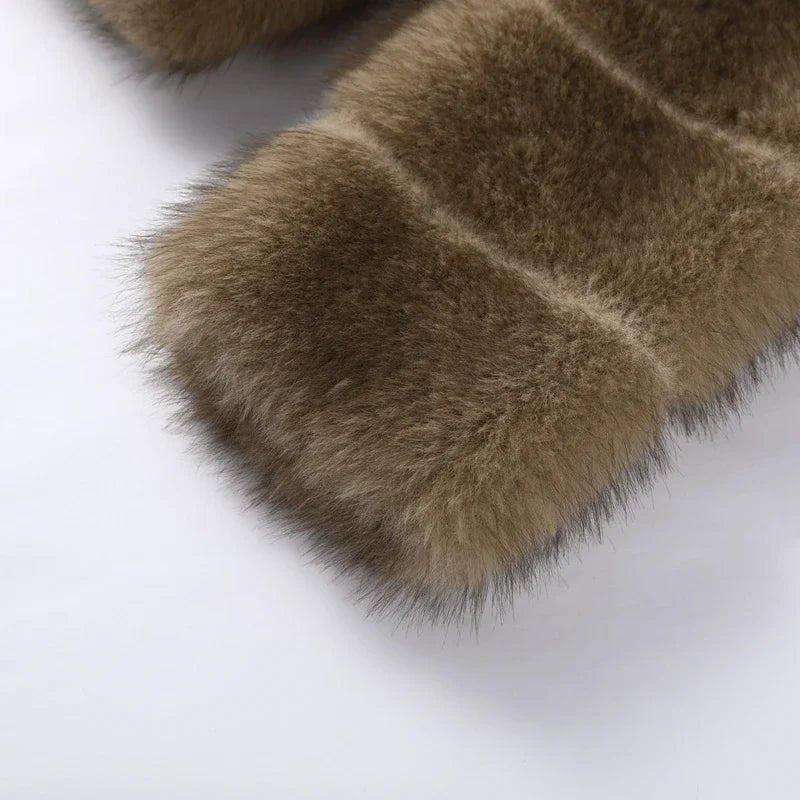 Cappotto Ecologico da Donna in Finta Pelliccia Trendy - StepByStepNow