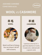 Cappotto maglione lungo con cappuccio in cashmere 100% da donna di lusso allentato con cappotto in cashmere tascabile Cardigan con cerniera in maglia spessa autunno inverno - StepByStepNow