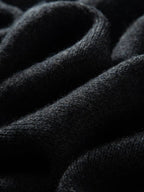 Cappotto maglione lungo con cappuccio in cashmere 100% da donna di lusso allentato con cappotto in cashmere tascabile Cardigan con cerniera in maglia spessa autunno inverno - StepByStepNow