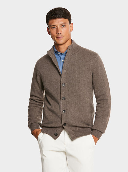 Cardigan con bottoni in misto lana e cashmere - StepByStep
