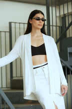 Cardigan in Viscosa Livaeco - Nour - StepByStep